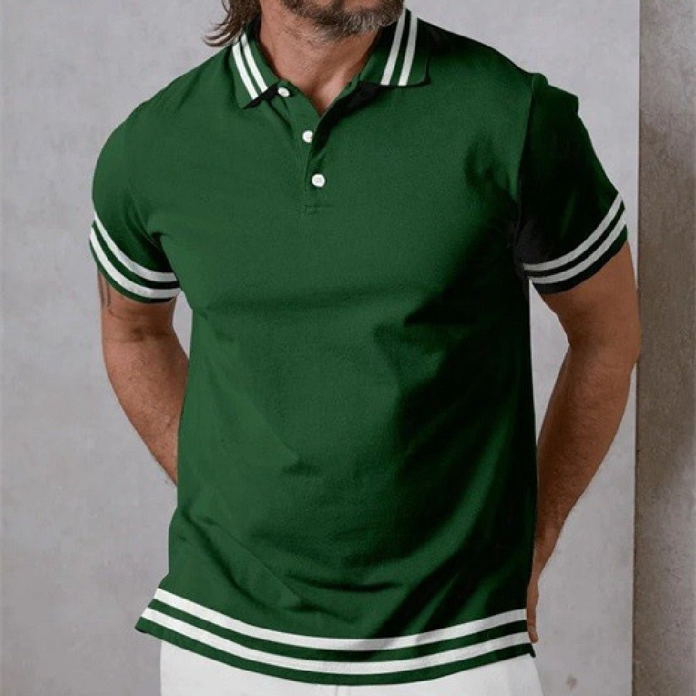 Summer Men's Daily Casual Trend Short Sleeve BMPLD21 Summer Men's Daily Casual Trend Short Sleeve - shop_name