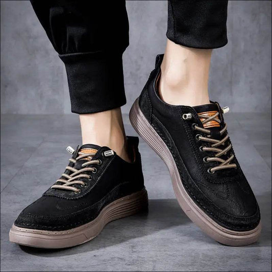 Summer Men's Shoes Thin Perforated Sneakers Sports Casual Shoes - Update Avenue 