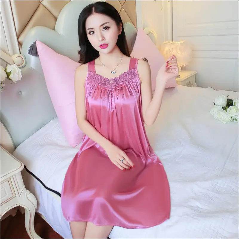 Summer Sling Loose Nightdress Women - Update Avenue 
