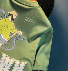 T-shirt Men's Trendy Printed Literary Youth Green T-shirt Men's Trendy Printed Literary Youth - shop_name