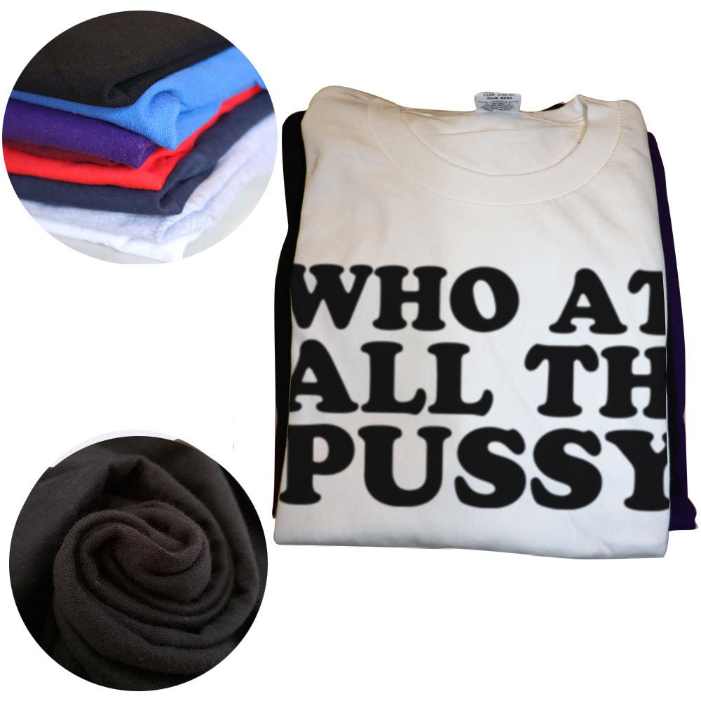 T-shirt Pattern Printing Short Sleeve Men Clothing White T-shirt Pattern Printing Short Sleeve Men Clothing - shop_name