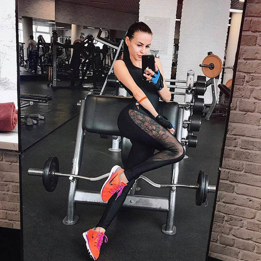 Tight one-piece gym pants - Update Avenue 