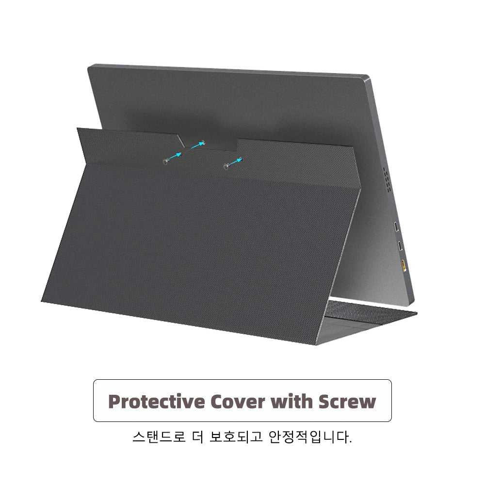 Touchscreen 15" Portable Monitor Full HD Office Aluminum Alloy Second External IPS display For Laptop XBox PS4/5 Switch Phone PC China Mainland Touchscreen 15" Portable Monitor Full HD Office Aluminum Alloy Second External IPS display For Laptop XBox PS4/5 Switch Phone PC - shop_name