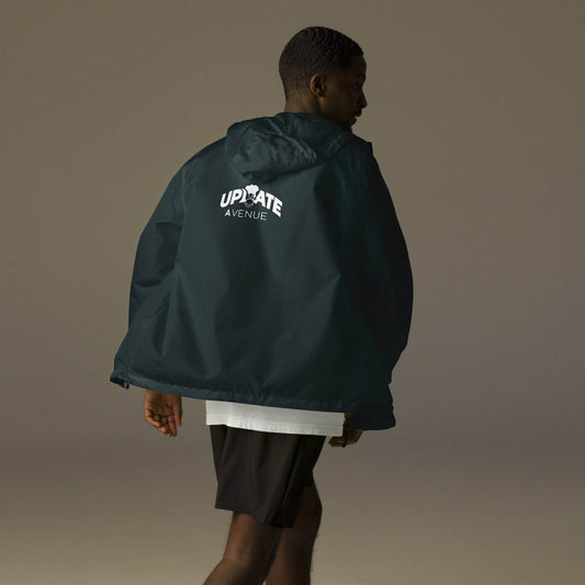 Unisex lightweight zip up windbreaker update avenue - Update Avenue 