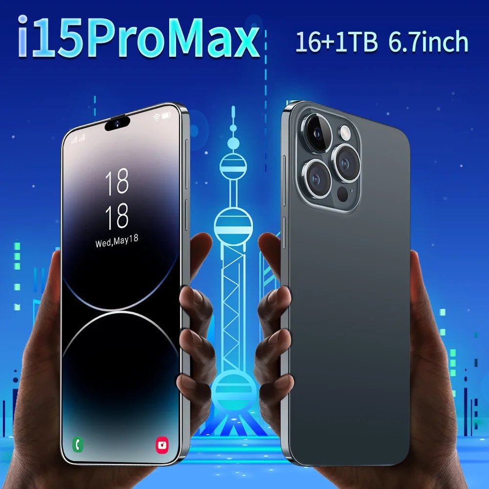 Unlocked 5G Smartphone Global Version Android Phone I15 Pro Max 16+1TB Octa Core CPU 7.3inch English Supports French German LTE Gray Unlocked 5G Smartphone Global Version Android Phone I15 Pro Max 16+1TB Octa Core CPU 7.3inch English Supports French German LTE - shop_name