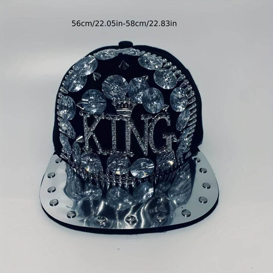 [Urban Trend] Heavy-Duty Cool New European and American Style Baseball Cap, Statement Cap|Edgy Cap Design|Crown Detailing, Baseball Cap - Update Avenue 