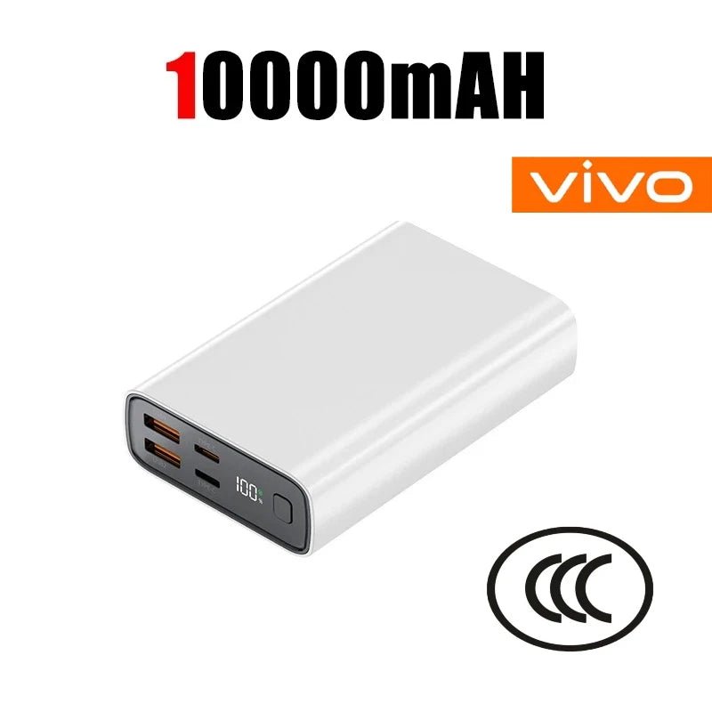 VIVO 50000mAh Large Capacity Powerbank Fast Charging Portable Charger External Battery For IPhone Xiaomi Phone Laptop 2026 WH 10000mah VIVO 50000mAh Large Capacity Powerbank Fast Charging Portable Charger External Battery For IPhone Xiaomi Phone Laptop 2026 - shop_name