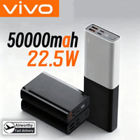 VIVO 50000mAh Large Capacity Powerbank Fast Charging Portable Charger External Battery For IPhone Xiaomi Phone Laptop 2026 Blue VIVO 50000mAh Large Capacity Powerbank Fast Charging Portable Charger External Battery For IPhone Xiaomi Phone Laptop 2026 - shop_name