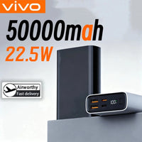 VIVO 50000mAh Large Capacity Powerbank Fast Charging Portable Charger External Battery For IPhone Xiaomi Phone Laptop 2026 Blue VIVO 50000mAh Large Capacity Powerbank Fast Charging Portable Charger External Battery For IPhone Xiaomi Phone Laptop 2026 - shop_name