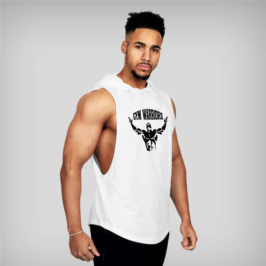 Waistcoat Vest Hipster Sportsman Summer Hooded Gym - Update Avenue 