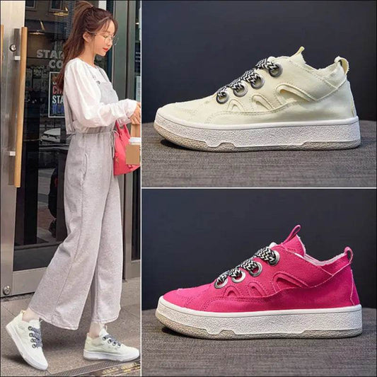 Women's Canvas Shoes Platform Casual Sports Women's Shoes - Update Avenue 