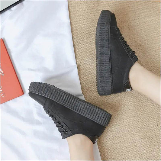 Women's Shoes Student Sports Thick Sole Shoes - Update Avenue 