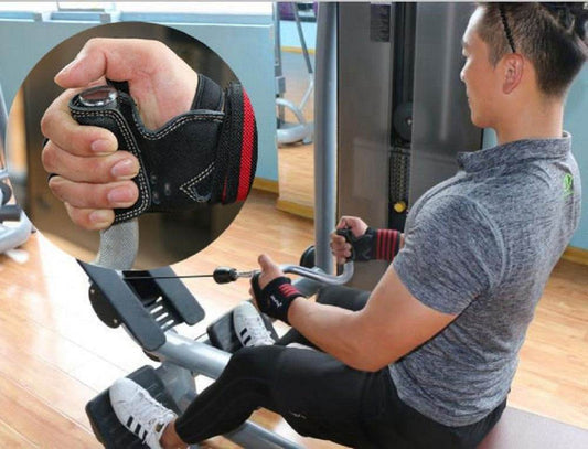Wrist Booster Strap Non-Slip Gym Gloves - Update Avenue 