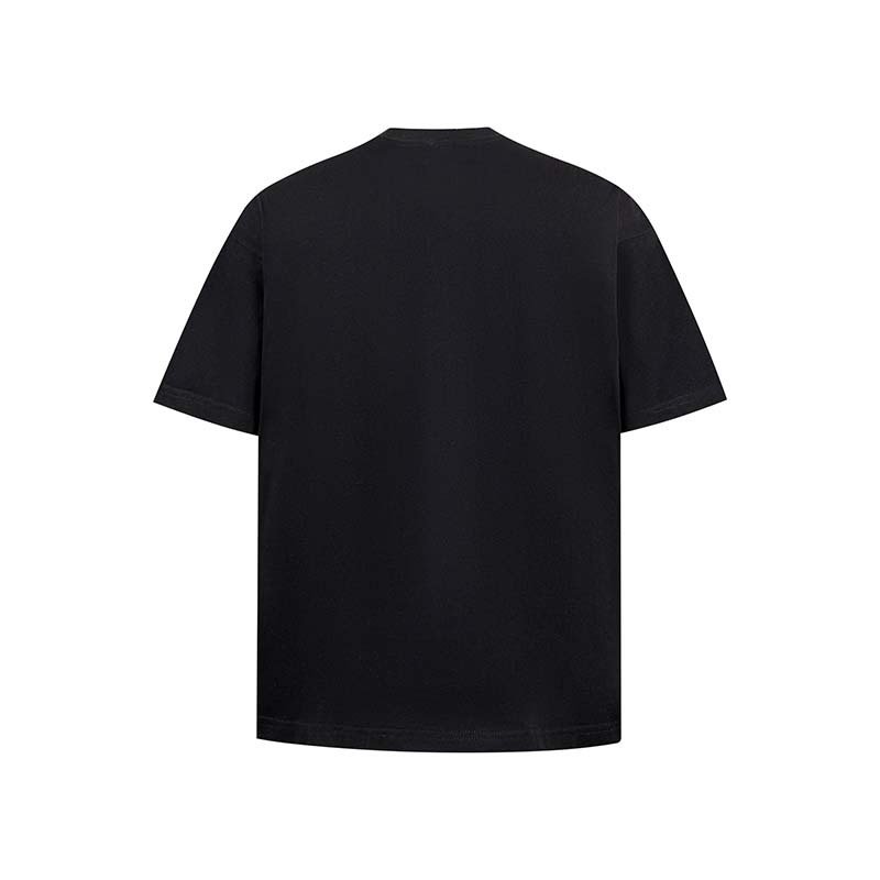 XINGX Necklace Decorative Printed Short - sleeved T-shirt Loose Casual Couple's Tops Black XINGX Necklace Decorative Printed Short - sleeved T-shirt Loose Casual Couple's Tops - shop_name