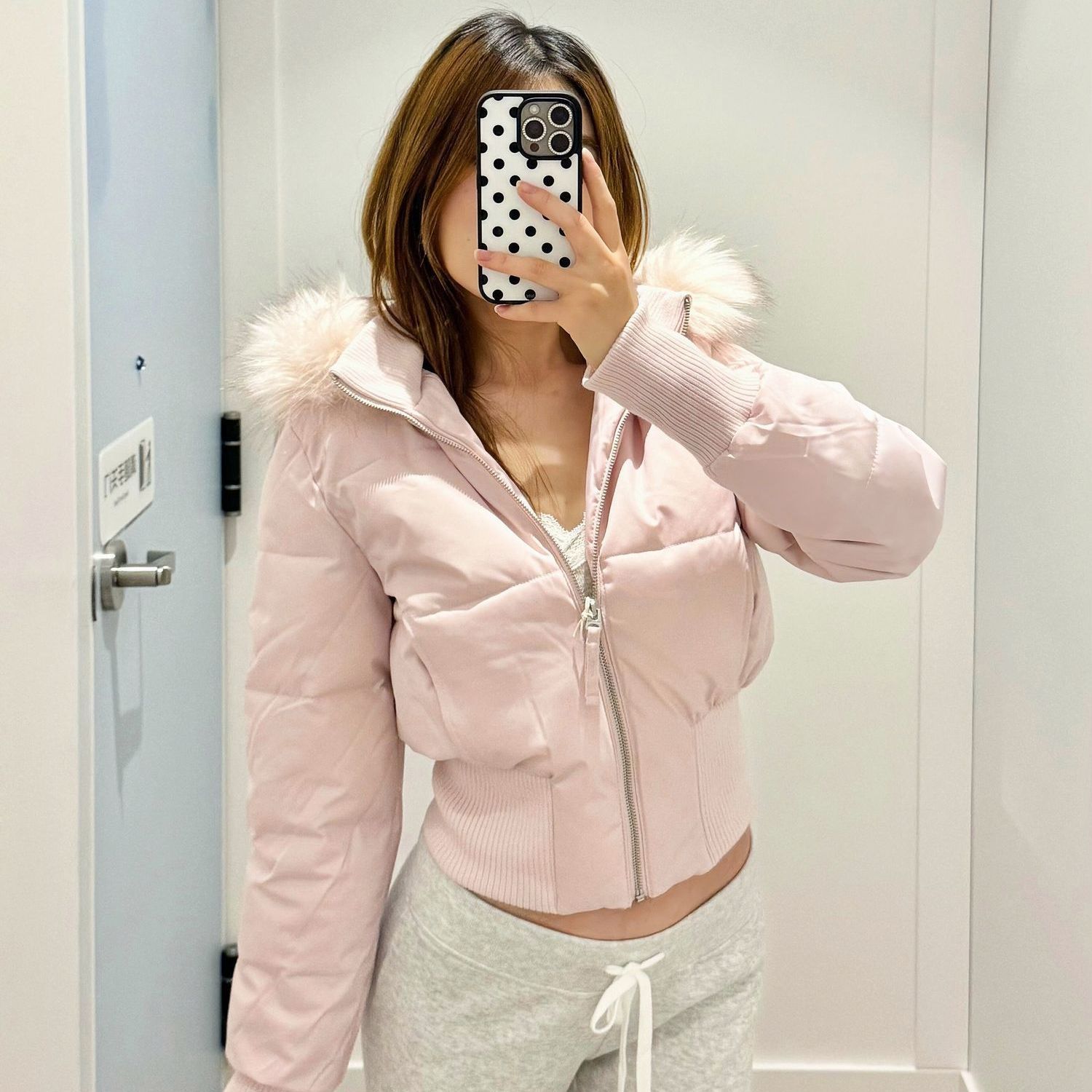 Women's Versatile American Retro Fur-collar Hooded Short Cotton Jacket - Image 7