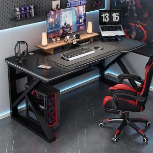 Computer Desk Desktop Gaming Chair And Table Set, Office Home Desk For Study