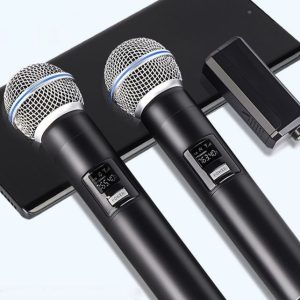 One-to-two Wireless Microphone Noise Reduction Handheld
