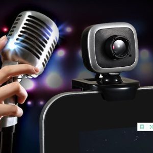 Computer Camera With Microphone, Desktop Notebook, Home Usb High-Definition Microphone, One Online Class Dedicated