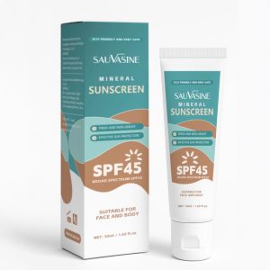 Cross-border Shuo Wo Xin SAUVASINE Mineral UV Cream Sunscreen Refreshing And Non-greasy