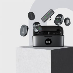 Private Model Magnetic Suction Wireless Collar Microphone Mini-Portable