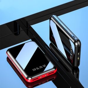 3 sections full mirror 20000mAh power bank