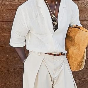 Men's Casual Short-sleeved Shirt