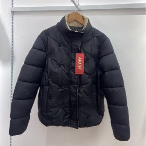 Plus Size Down Cotton Embroidered Warm Coat