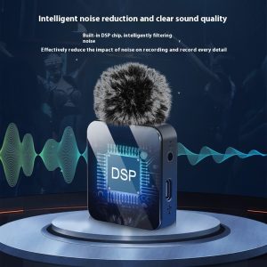 Wireless Neckline Clip Microphone Mouthpiece Outdoor