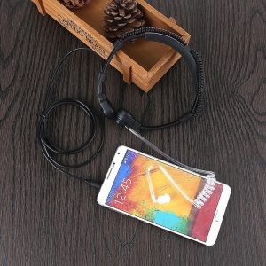 Cell Phone Throat Microphone Headset Throat Shock Headset Headset Cable