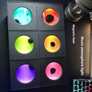 Magnetic Fluid Music Rhythm Ambience Light Sound