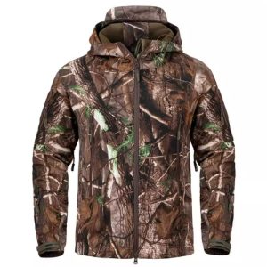 Men's Silent Soft Shell Camouflage Tactical Jacket Waterproof