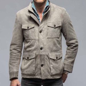 Multi-pocket Long Sleeve Lapel Casual Men's Coat