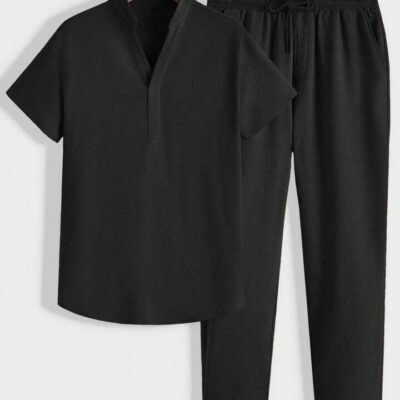 Summer New European And American Style Mens Casual Sports Suit