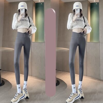 Cross Waist Shark Pants Wear High