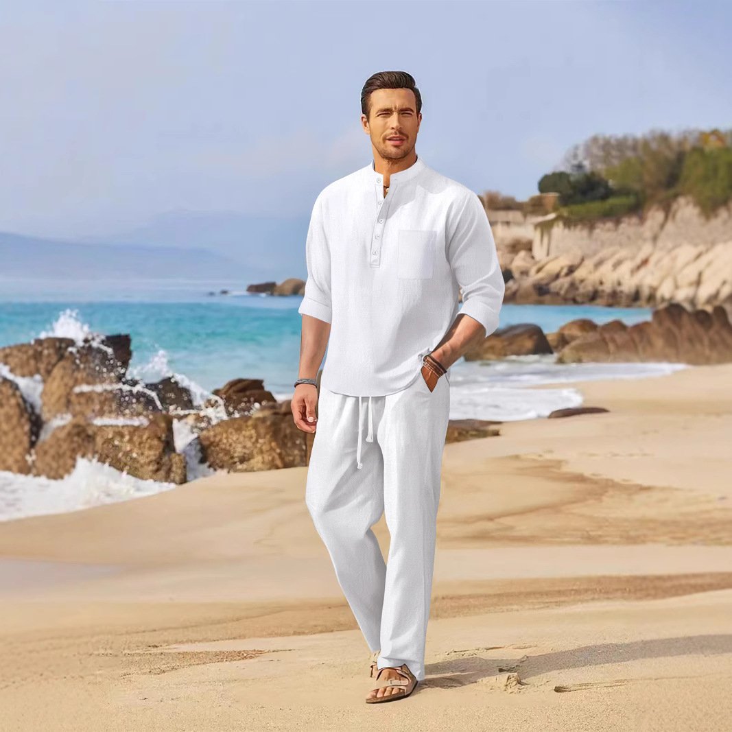 SpringSummer Men's Casual Loose Set