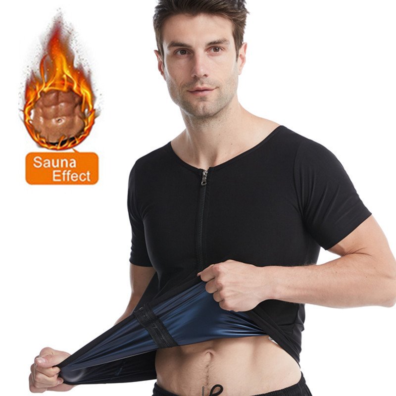 Ladies Sweating Hip Pants Yoga Sauna Beam High Waist Belly Pants Cross-Border Breasted Fitness Body Shaping Pants