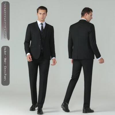 Slim-fit Formal Mens Stylish Casual Suit