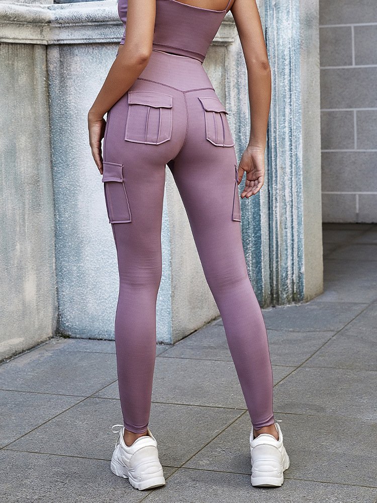 Sexy Sports Overalls Trousers Workout Clothes High Waist Yoga Pants