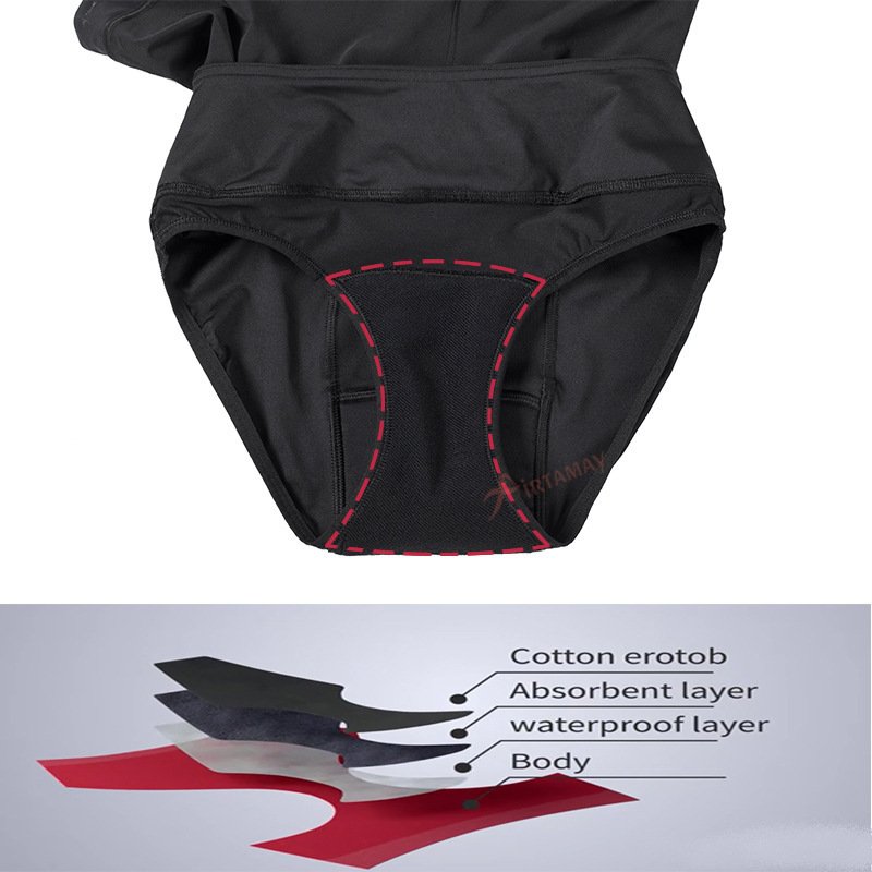 Women's Menstrual Workout High Waist Tight Yoga Pants