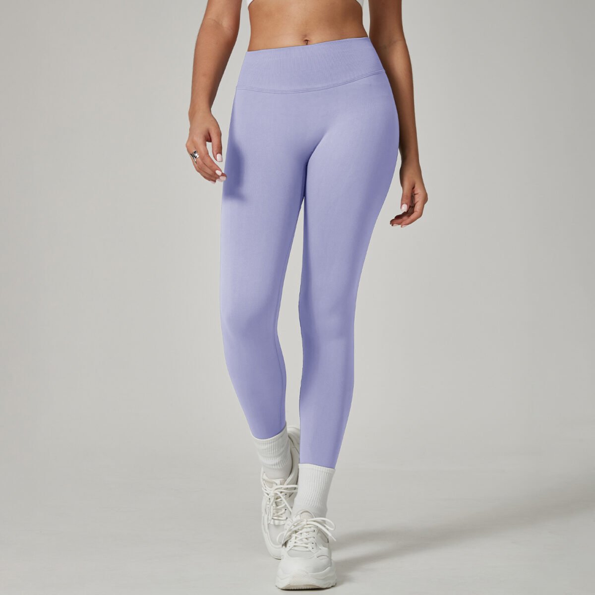 Seamless High Waist Yoga Pants Hip Lifting Workout Pants