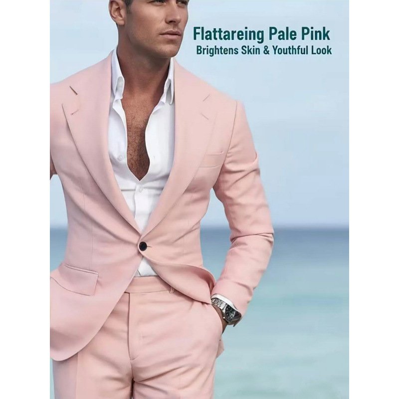 New Mens Fashionable Casual Business Suit