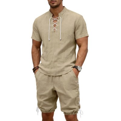Summer Hip-Hop High-Street Men's Short-Sleeve