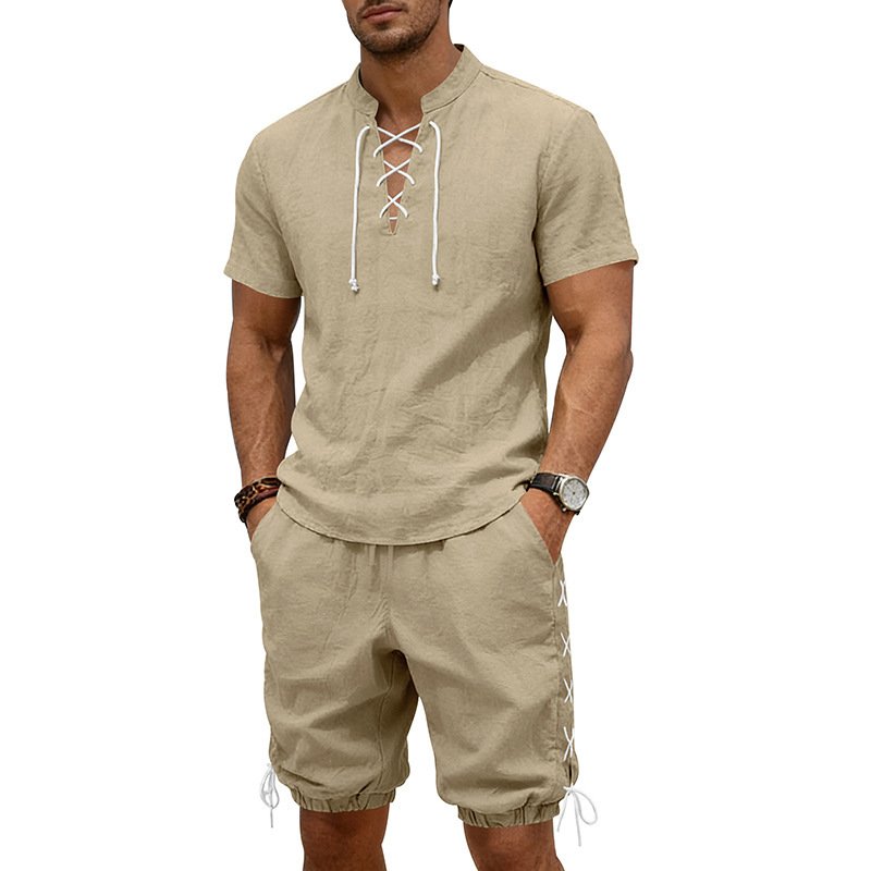 Summer Hip-Hop High-Street Men's Short-Sleeve