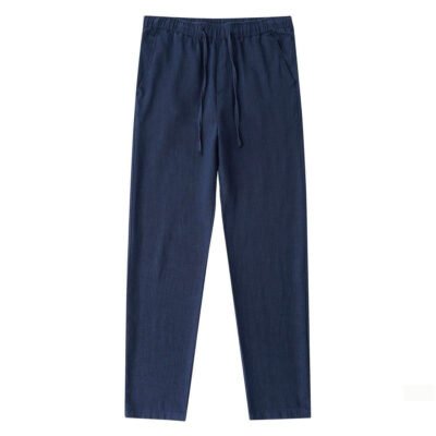 Men's Cotton And Hemp Classic Casual Set