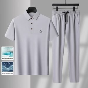 T-shirt Casual Sport Two-piece Set Casual Pants