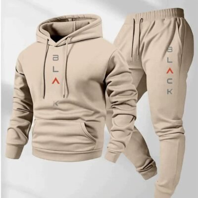 Stylish Printed Casual Men's Sports Suit