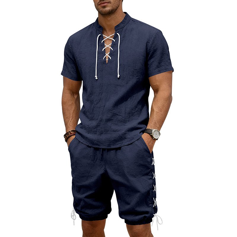 Summer Hip-Hop High-Street Men's Short-Sleeve