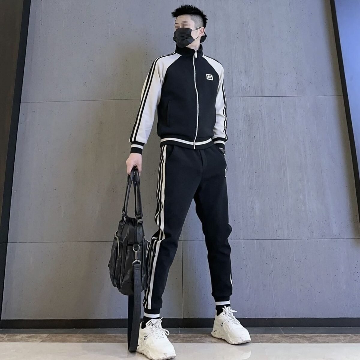 Light Luxury Simple Stylish All-Match Casual Sports Suit For Men