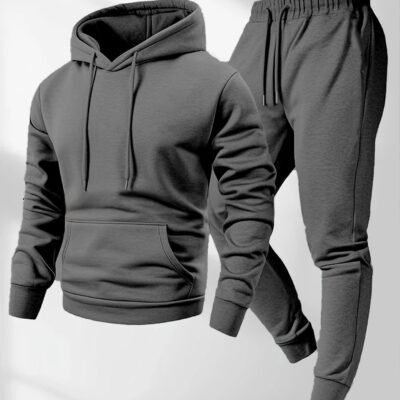 Stylish Printed Casual Men's Sports Suit