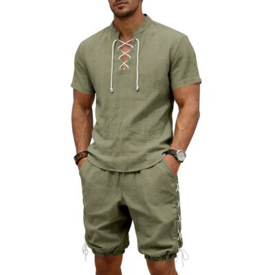 Summer Hip-Hop High-Street Men's Short-Sleeve